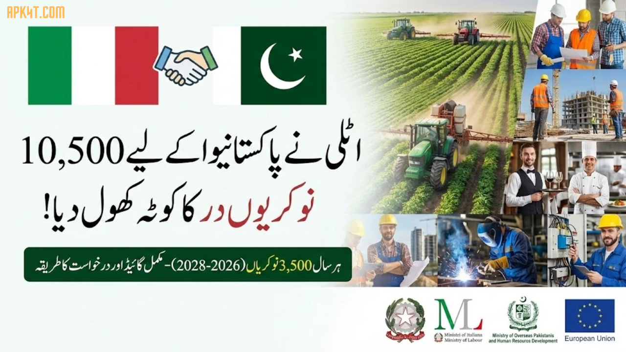 Italy opens 10500 jobs for Pakistanis